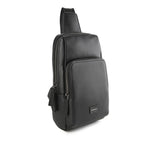 Hush Puppies Tas Pria Madison Chest Bag In Black