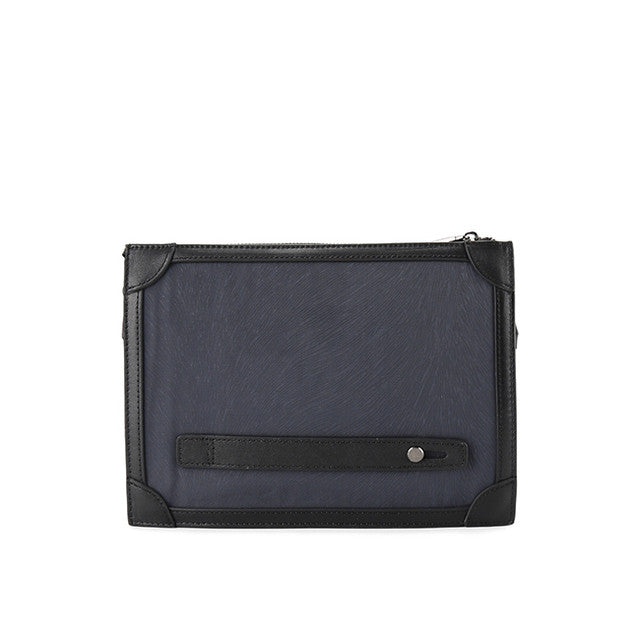 Manrico Clutch/Messenger Bag In Navy