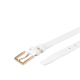 Amber Ladies Leather Pin In White