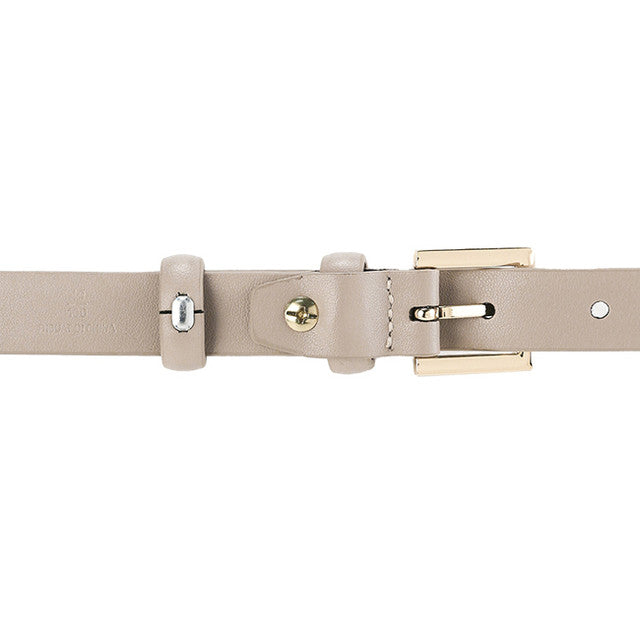 Obermain Accessories Wanita Pin Clip Adeline Ladies Leather Pin In Taupe 36