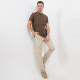Hush Puppies Pakaian Pria Polo Bezima In Brown