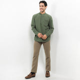 Hush Puppies Pakaian Pria Shirt Branzino In Green