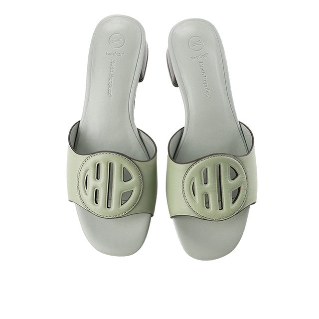Hush Puppies Sandal Wanita Heels Lindsay In Sage