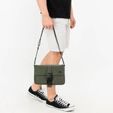 Obermain Bags Pria Bobby Messenger Bag - L In Olive