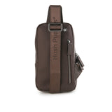 Hush Puppies Tas Pria Madison Chest Bag In Dark Brown