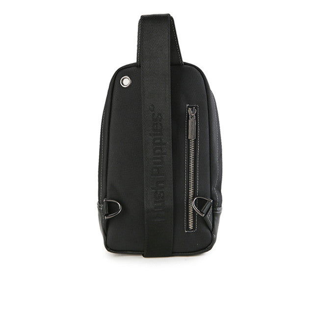 Hush Puppies Tas Pria Fenix Chest Bag In Black