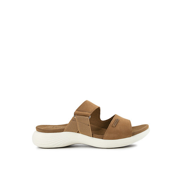 Hush Puppies Sandal Wanita Lissa Slip On In Brown