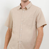 Obermain Pakaian Pria Shirt Buster In Beige