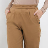 Hush Puppies Pakaian Wanita Slim Fit Gracier In Khaki