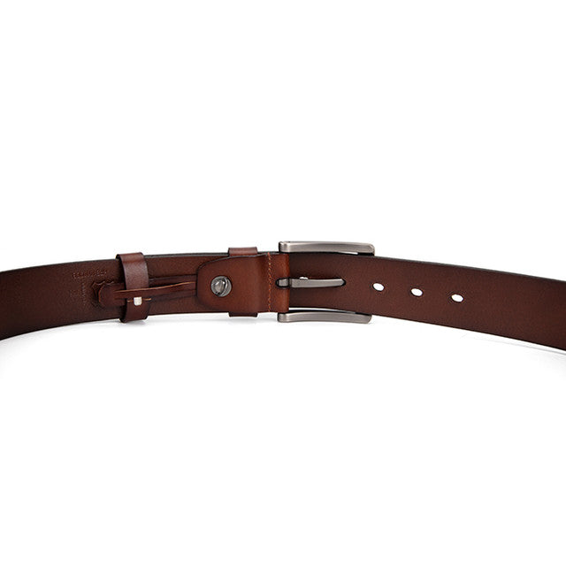 Hush Puppies Aksesoris Pria Belt Fenton Pin In Chocolate