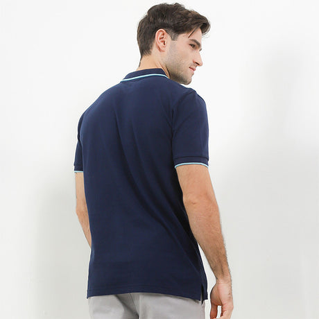 Hush Puppies Pakaian Pria Polo Fore In Navy