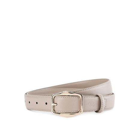 Obermain Accessories Wanita Pin Clip Alexis Ladies Leather Pin In Taupe