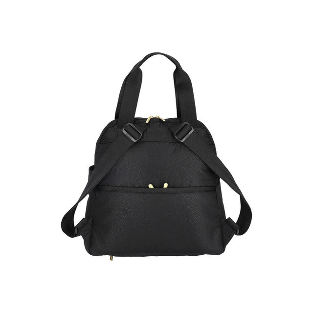 LeSportsac Tas Wanita Double Trouble Backpack In Puffy Blossoms Peach