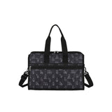 Deluxe Med Weekender In Miffy Black Stencil