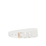 Barbara Ladies Belt In White