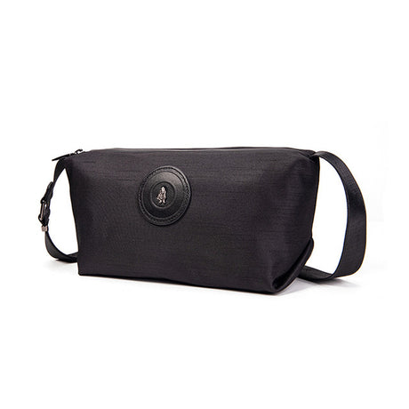 Hush Puppies Pria Mance Messenger Bag In Black
