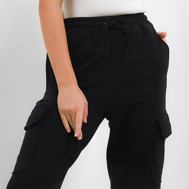 Hush Puppies Pakaian Wanita Jogger Ghita In Black
