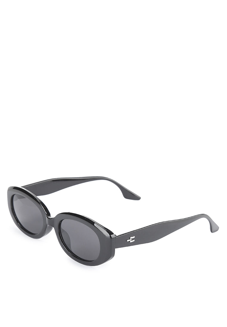 Kingship Unisex Kacamata Jenn Sunglasses Black In Black