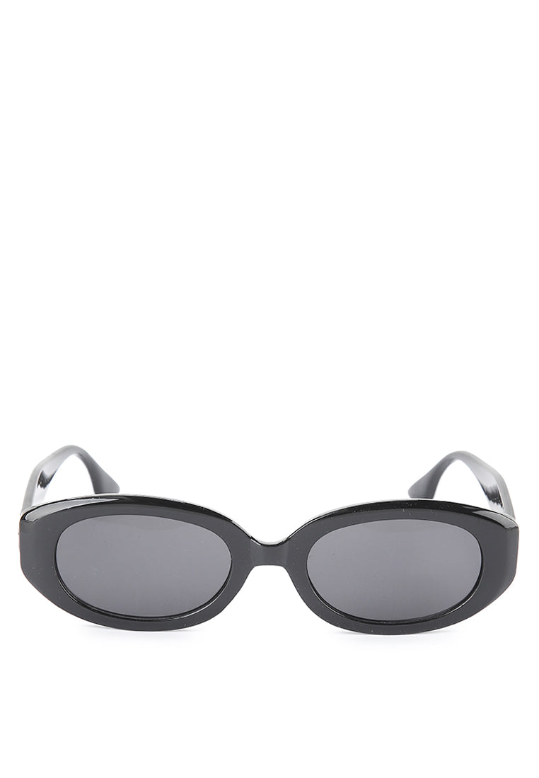 Kingship Unisex Kacamata Jenn Sunglasses Black In Black