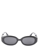 Kingship Unisex Kacamata Jenn Sunglasses Black In Black