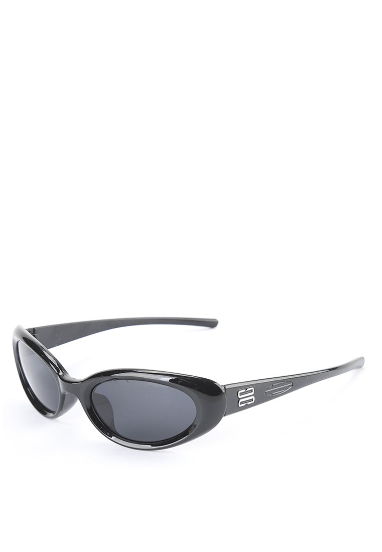 Kingship Unisex Kacamata Flash Sunglasses Black In Black