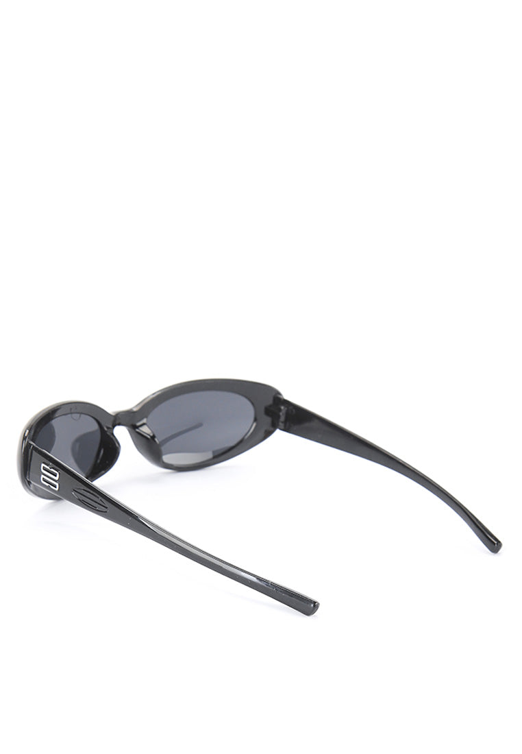 Kingship Unisex Kacamata Flash Sunglasses Black In Black