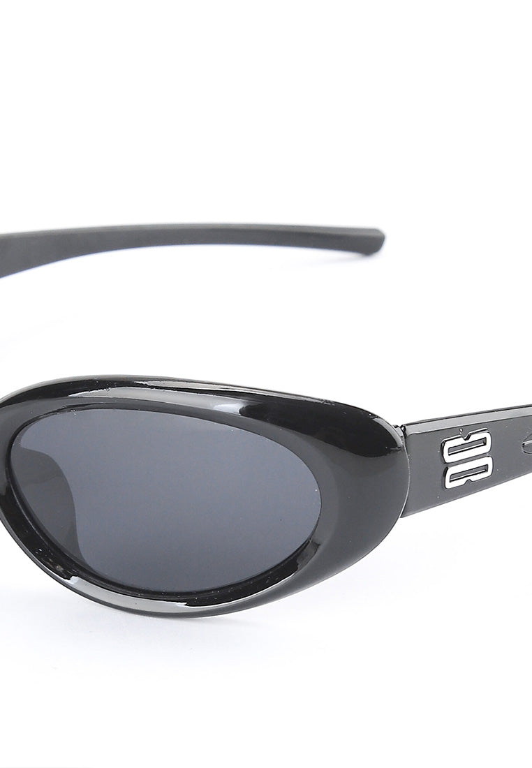 Kingship Unisex Kacamata Flash Sunglasses Black In Black