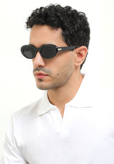 Kingship Unisex Kacamata Velo Sunglasses Black In Black