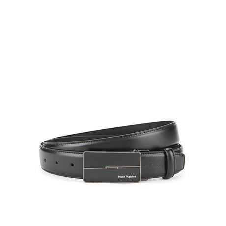 Hush Puppies Men Belt Decker Flat Clip In Black