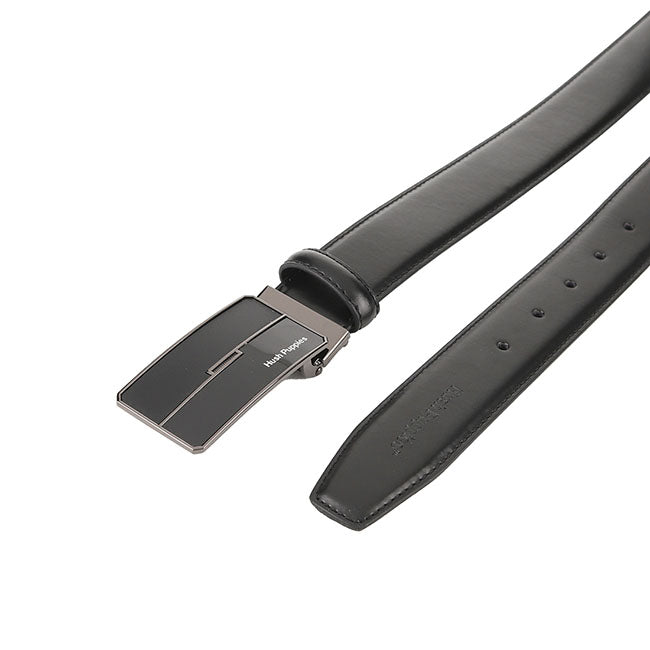 Hush Puppies Men Belt Decker Flat Clip In Black