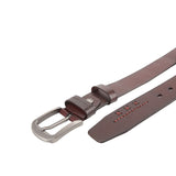 Hush Puppies Men Belt Hurley Pin In Dark Brown