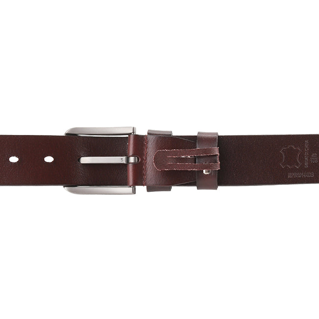 Hush Puppies Men Belt Hurley Pin In Dark Brown