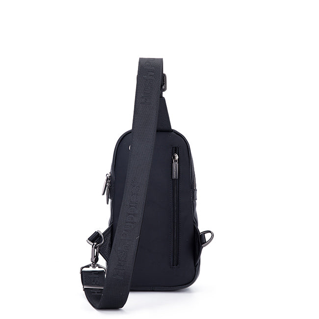 Hush Puppies Tas Pria Wafi Chest Bag 225 In Black