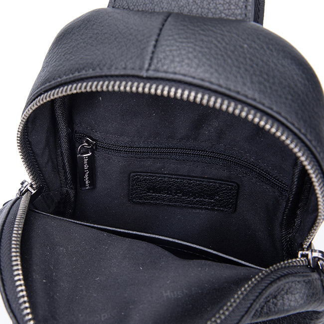 Hush Puppies Tas Pria Wafi Chest Bag 225 In Black
