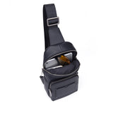 Hush Puppies Tas Pria Wafi Chest Bag 225 In Black