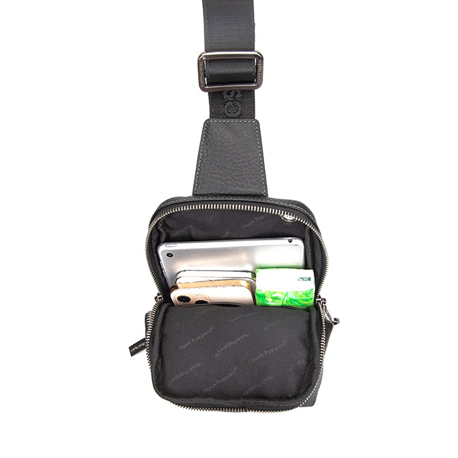 Fabriano Chest Bag In Black