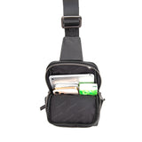 Fabriano Chest Bag In Black