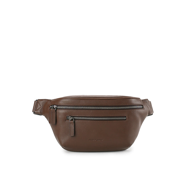 Edmund Waist Bag In Chocolate