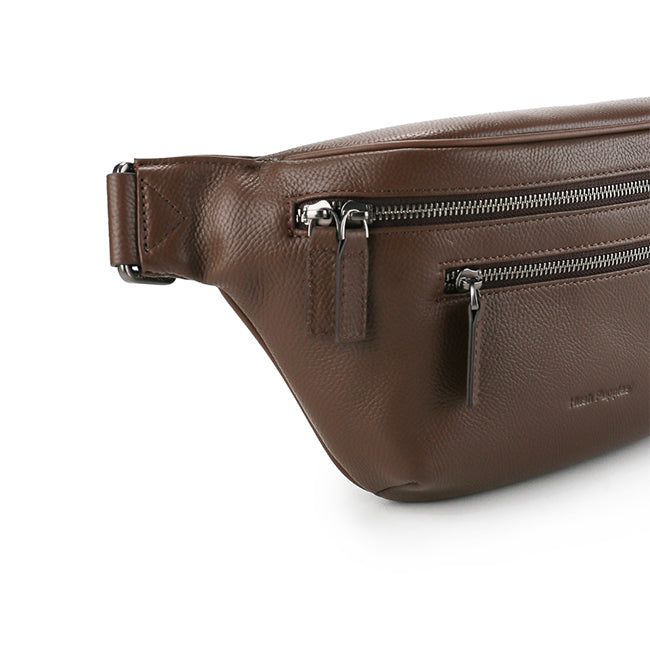 Edmund Waist Bag In Chocolate