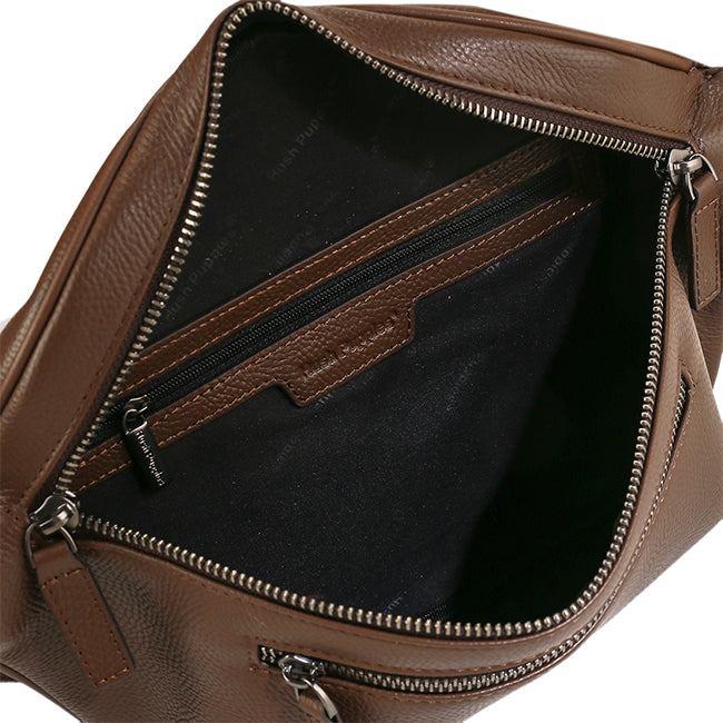 Edmund Waist Bag In Chocolate