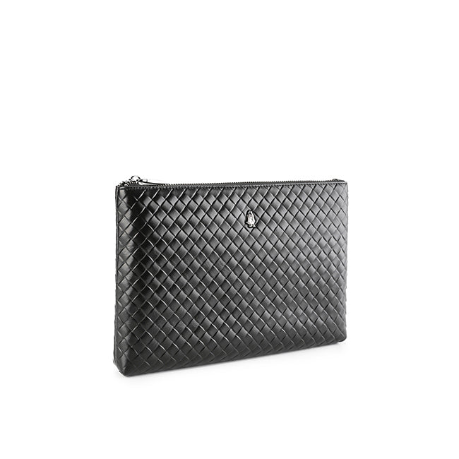 Hush Puppies Tas Pria Logan Clutch In Black