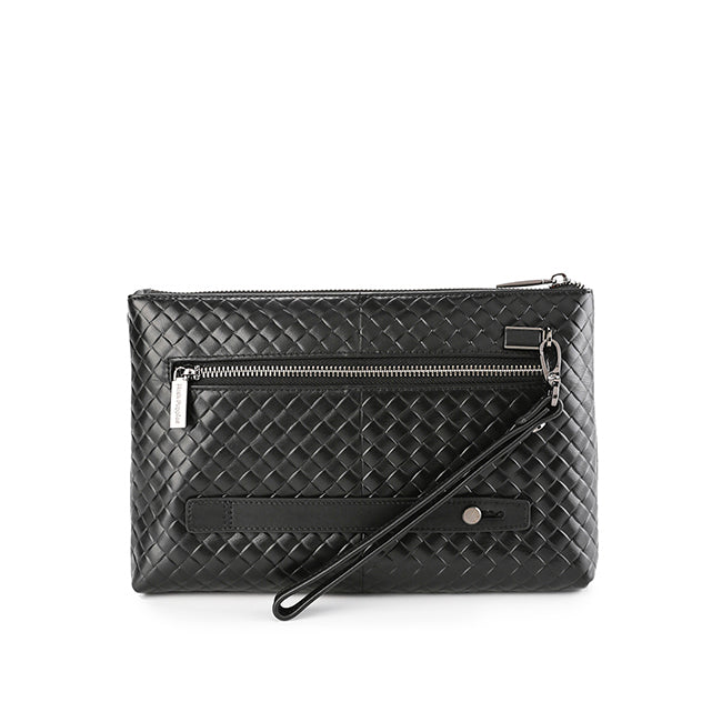 Hush Puppies Tas Pria Logan Clutch In Black