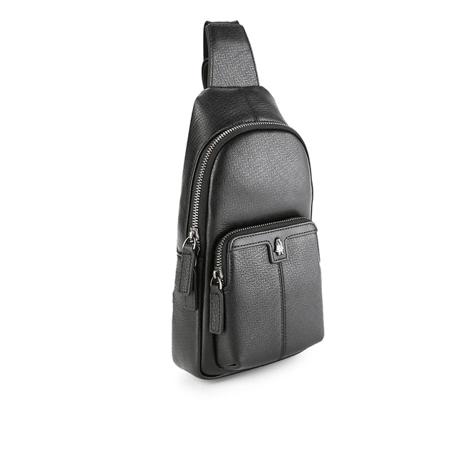 Hush Puppies Tas Pria Lewis Chest Bag In Black