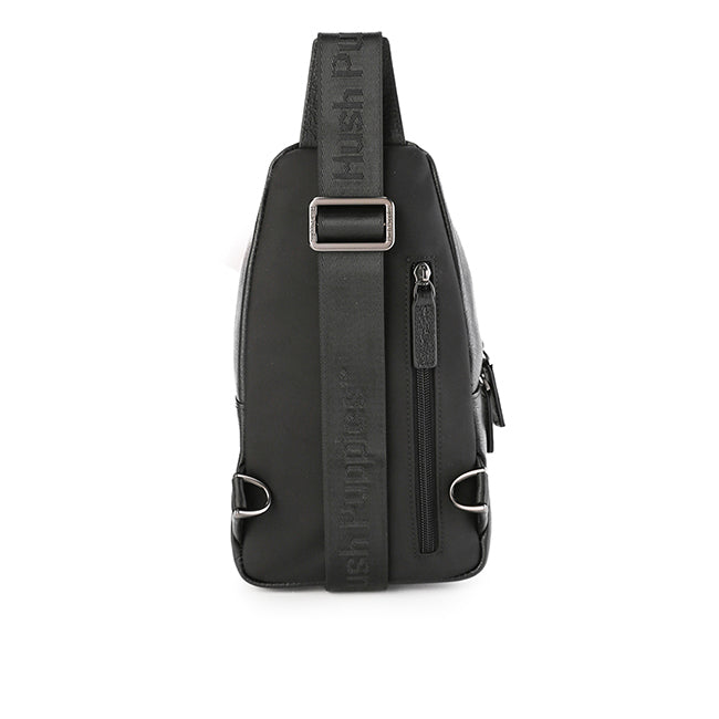 Hush Puppies Tas Pria Lewis Chest Bag In Black