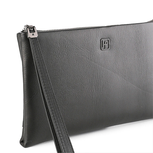 Hush Puppies Tas Pria Nigel Clutch In Black