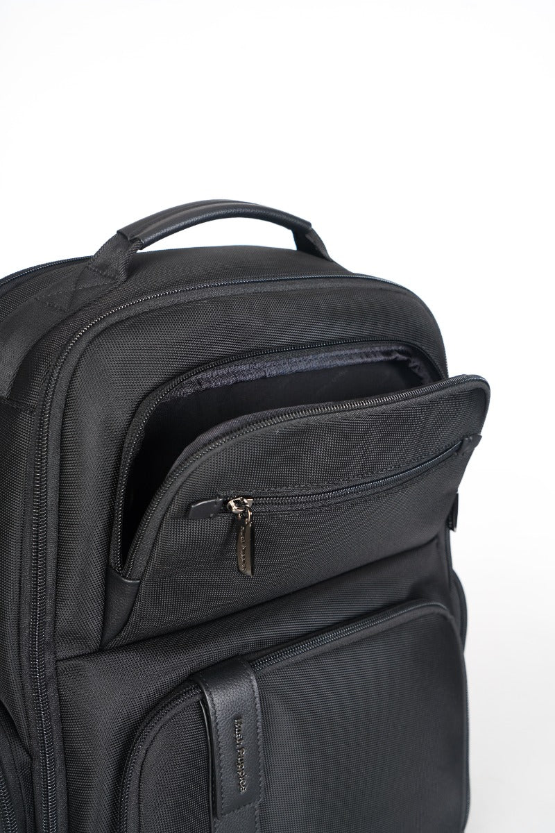 Hush Puppies Tas Unisex William Aston Backpack In Black