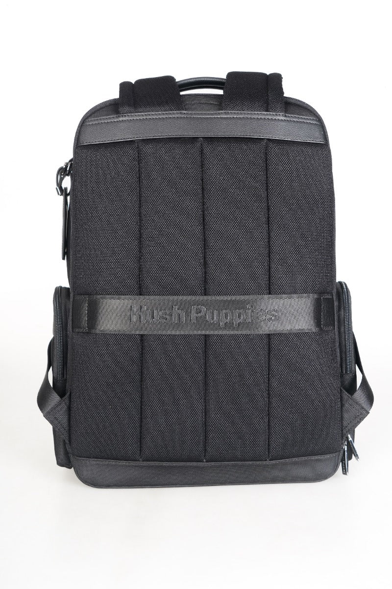 Hush Puppies Tas Unisex William Aston Backpack In Black