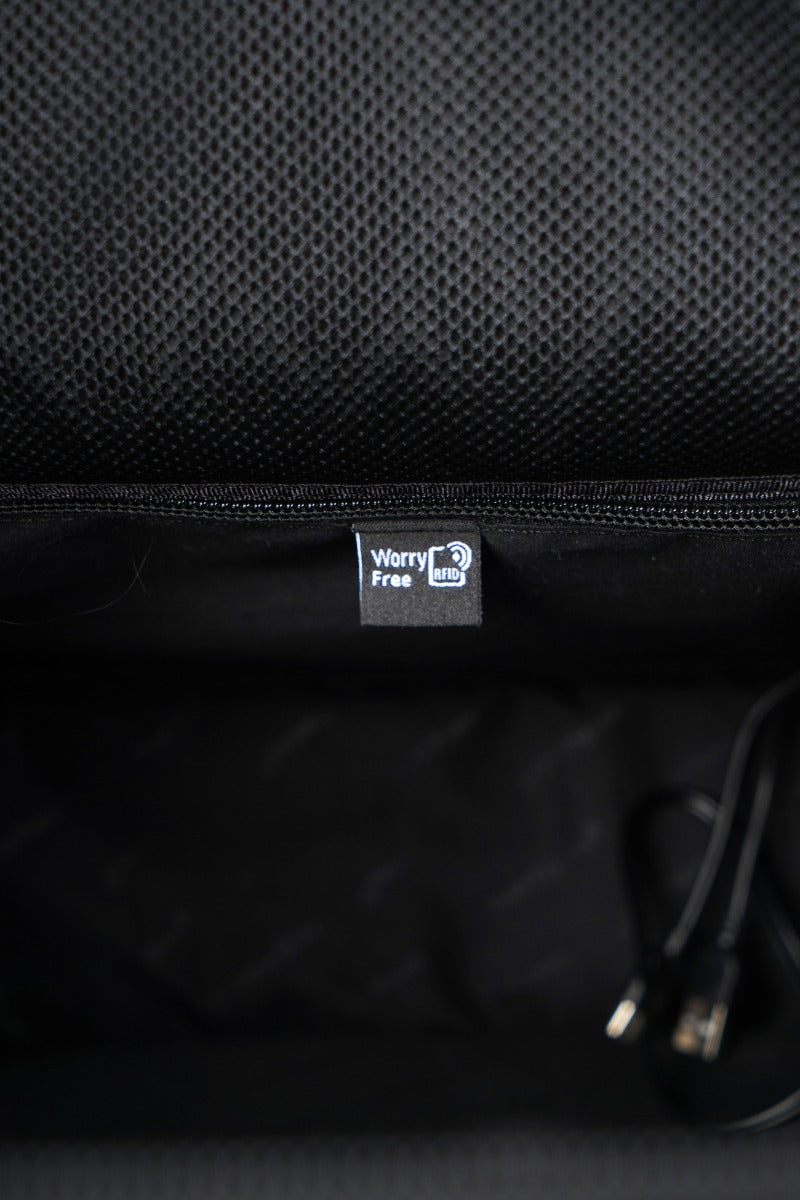 Hush Puppies Tas Unisex William Aston Backpack In Black