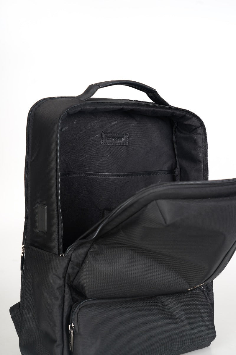 Hush Puppies Tas Unisex William Bruce Backpack In Black