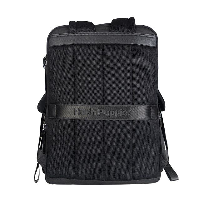 Hush Puppies Tas Unisex William Bruce Backpack In Black